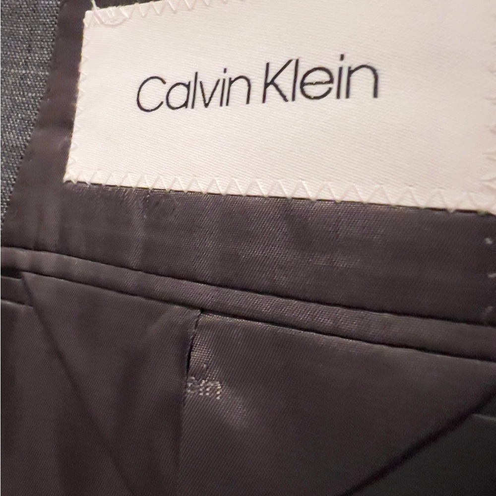 Calvin Klein Gray Lightweight Shirt Jacket Modern Fit - Picture 7 of 7